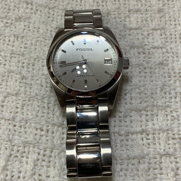 Fossil Other - Men’s Fossil Stainless Steel Watch- HOST PICK!!!!